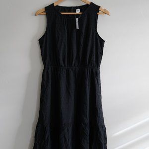Gap Black Swissdot Dress, Size Small, NWT